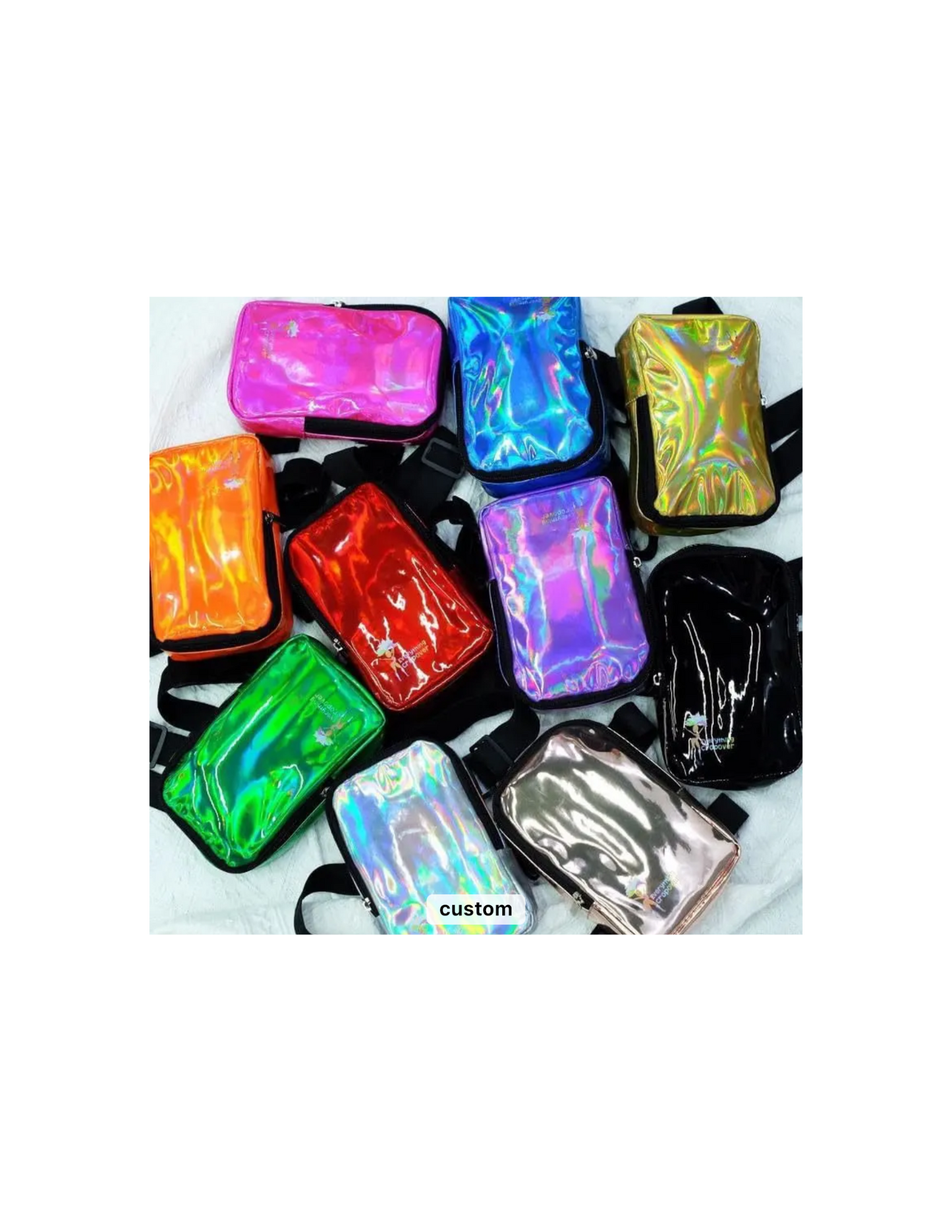 Holographic Thigh Bag