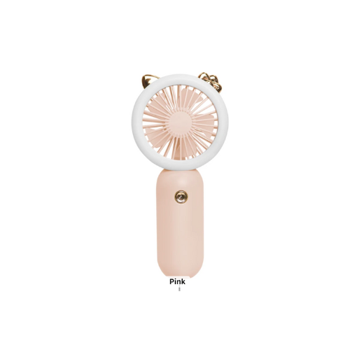 Mini LED hand fan