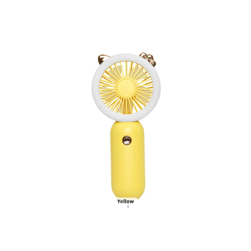 Mini LED hand fan