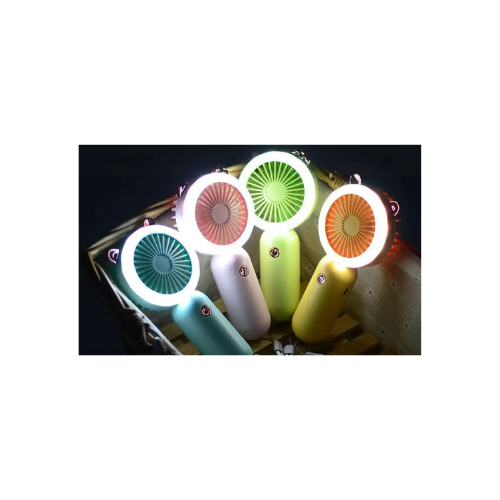 Mini LED hand fan